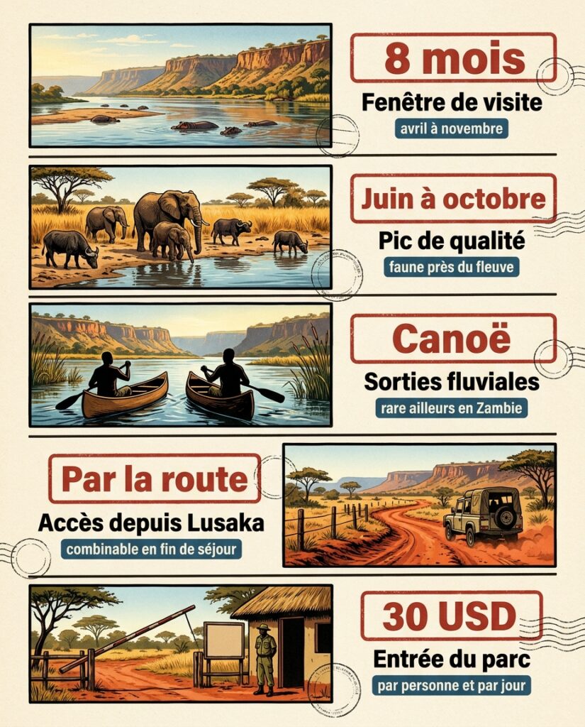 safari en Zambie : south luangwa : le classique du safari en zambie