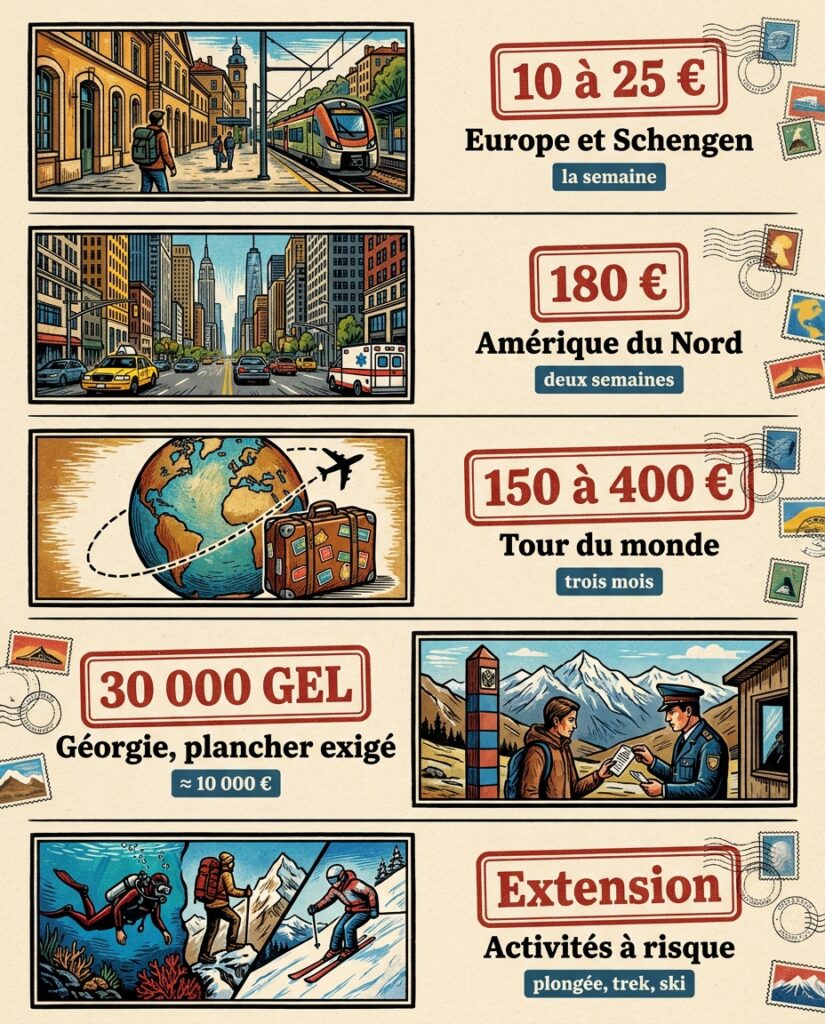 Infographie : bien choisir selon votre destination