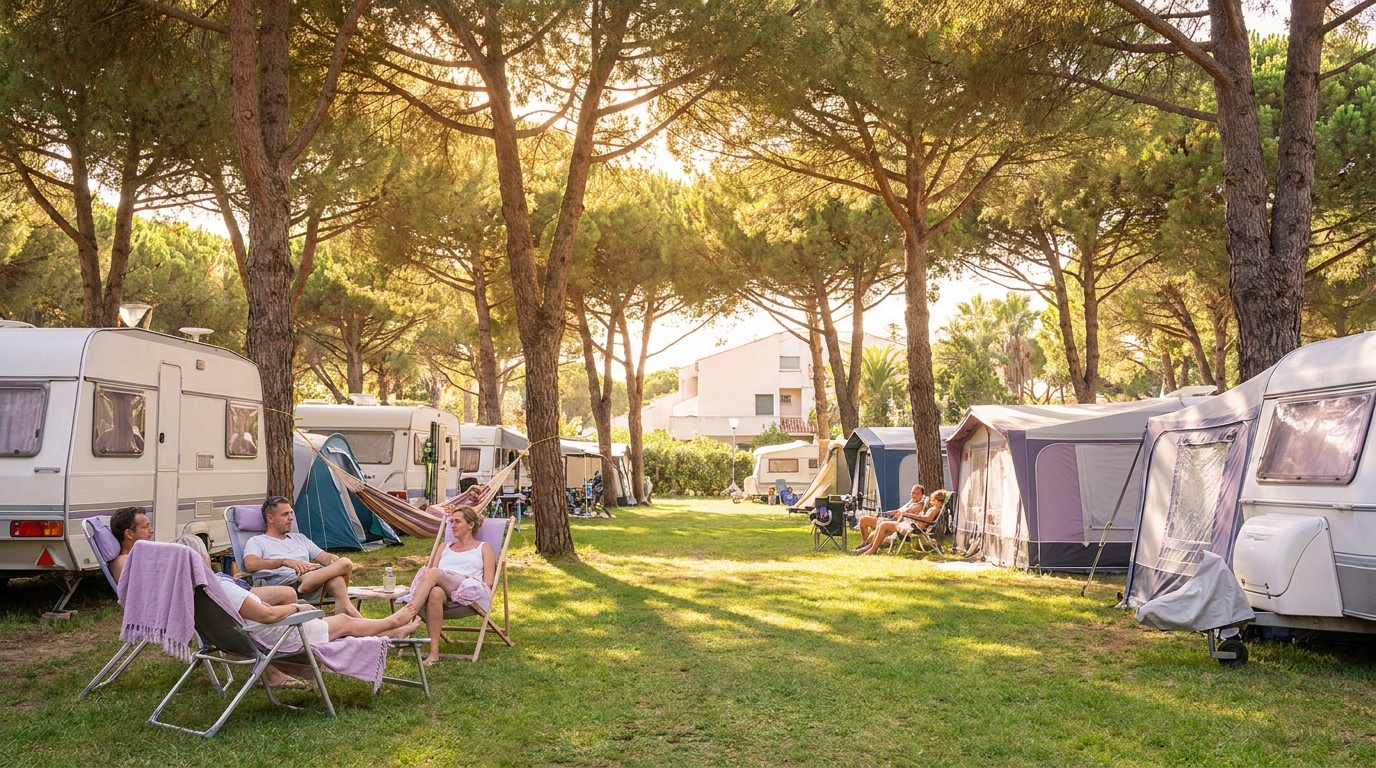 Camping à La Grande-Motte