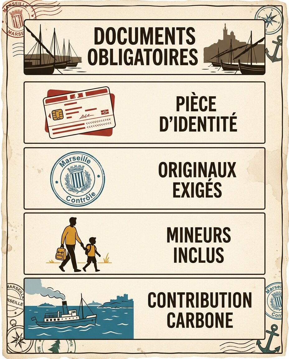 Infographie : documents et formalités obligatoires