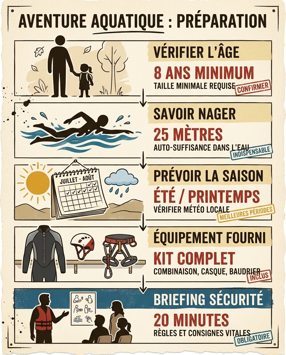 Infographie : équipement et préparation personnelle