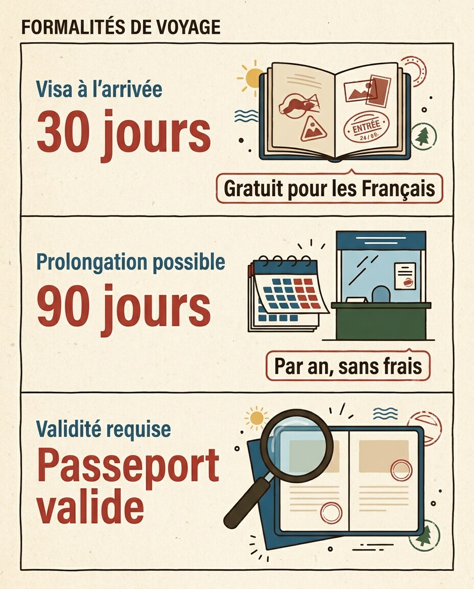 Infographie : formalités, vaccins et budget pour partir en zambie
