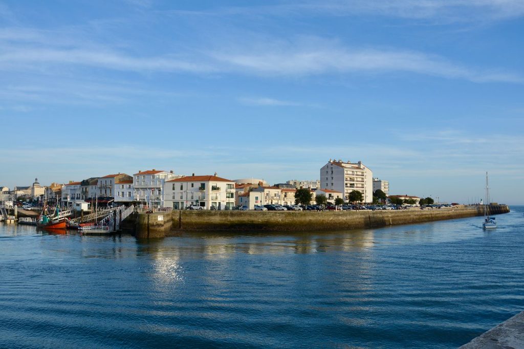 Vue de la ville Sables d'Olonne